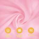 BRILLMAX 6 Pack Pink Tablecloths 90 x 156 Inch for 8ft Rectangle Tables - 150 GSM Polyester Fabric, Floor Length Drop, Water, Stain & Wrinkle Resistant Cloth Cover for Wedding Reception Banquet