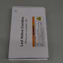 Homemory 24pcs Remote Timer LED Tea Lights Candles, 400+Hours Flickering Flameless Battery Operated Votive Candles for Tabletop Lighting, Centerpieces Decor, Holiday Decor (Cool White Glow, White Base)