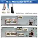 Radio Wiring Harness Kit for Nissan Altima Frontier Pathfinder Maxima Murano Sentra Xterra,Car Stereo Wire Harness Antenna Adapter Connector for Infiniti Q45 QX4 G20 I30