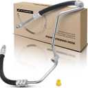 A-Premium Power Steering Hose Pressure Hose Line Assembly Compatible with Ford Escort 1997-2002 Mercury Tracer 1997-1999 2.0L Intermediate Hose