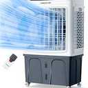 Evaporative Air Cooler, Portable Air Conditioners With 10 Gallon Water Tank