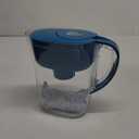 Brita Metro Water Filter Pitcher with SmartLight Change Indicator, BPA-Free, Replaces 1,800 Plastic Water Bottles a Year, Lasts Two Months, Includes 1 Filter, Small - 6-Cup Capacity, Turquoise