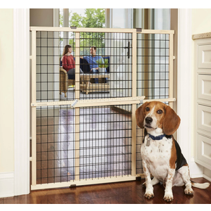 Extra  Tall and wide, wire meash petgate, 29.5x48"