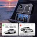 Car Refrigerator for Tesla Model Y Juniper 2025-2026 [5-Seater Only],18 Quarts Side Trunk Fridge with LG Compressor, 21°F-122°F Cold & Warm, GlideLock™ Quick-Install, VIP Insulation& Fresh Air System