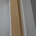 Art3d Premade Board and Batten Paintable Wainscoting Kit, MDF Accent Wall Panel for Kitchen Bedroom Living Room Home Decor Covers 94.5 x 54 in. Molding Trim Slat with Edge Strip (Log Color)