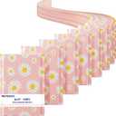 Metronic Bubble Mailers 6x10 Inch 100 Pack Pink Bubble Mailer Usable Size 6x9 Self-Seal Adhesion Padded Envelopes Pretty Padded Mailers for Jewelry, Makeup, Cards, Fancy Daisies (Daisy)