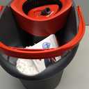 O-Cedar Easywring Microfiber Spin Mop & Bucket Floor Cleaning System with 4 Extra Refills