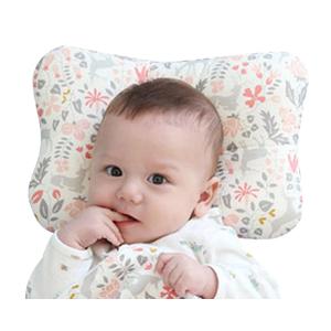 Soft Hypoallergenic Baby Head & Neck Support Organic Cotton Cover Machine Washable (Bambi Pink)