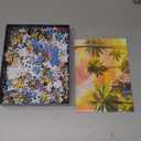 Puzzles for Adults 1000 Pieces,Romantic Beach Jigsaw Puzzle with 1:1 HD Poster, Perfect Interlocking No Dust, Stress Relief Ideal Gift for Family Games