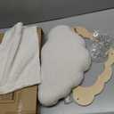 Cat Window Perch Cloud Shape, Large Cat Hammock Bed Washable