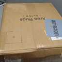 Valenrug Washable Rug 8x10 - Stain Resistant 8x10 Area Rugs for Living Room, Non Slip Backing Printed Rugs for Bedroom, Folable Machine Washable Area Rug (8'x10', Grey)