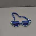 OMID Kids Swim Goggles, P2mini Polarized Swimming Goggles Comfortable for Age 6-14 (B0-mirrored Blue Lens Blueblue Frame)