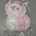 Pink Snake Stuffed Animals Plushie Doll Toys,Snake Plush with Lion Dance Design,Pink Stuffed Animals Plushie,Gifts for Birthday Halloween Christmas,Kids Party Favors