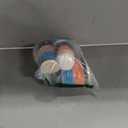 SI FANG 1'' 2'' 3'' Mini Random Orbital Air Sander Kit, High Speed Pneumatic DA Sanders Polisher for Auto Body Work, Includes 27Pcs 1/2/3in Polishing Sponge & Wool Pads, 15Pcs Sandpapers (Black)