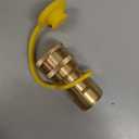 1/2 inch Natural Gas Quick Connect Fittings Kit with Male Insert Plug,100% Solid Brass with Dust Cover for Portable Generator or Bbq Gas Line Connection