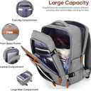 Luggage Sets 3 Piece, 20 Inch Hardshell Carry On Luggage 22x14x9 Airline Approved, Suitcase with TSA Locks & YKK Zippers, Carry On Suitcase with Wheels for Men & Women Travel