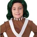 Willy Wonka and the Chocolate Factory: Oompa Loompa Wig for Kids by Rubies, No Size