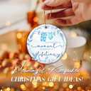 4 x Baby Memorial Ornament - Carried for a Moment Loved for a Lifetime Ornament  Miscarriage Remembrance for Loss of Baby Boy or Girl  Sympathy Gift for Parents, Families