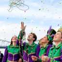 Mega-L 126Pcs Necklaces Accessories for Mardi Gras Beads Purple Green Gold 31.5" Holiday Carnival Beads Bulk for Mardi Gras Parade Throws Pirate Wedding Birthday Party Decor Supplies Favors