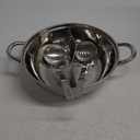 Peohud 304 Stainless Steel Hotpot Pot with Divider, 12 Inches Double-flavor Shabu Shabu Pot with Ladle and Slotted Spoon, Dual Sided Soup Cookware for Induction Cooktop Gas Stove