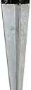 OZCO Building Products 30320 OZCO I2-600 2x2 Square (24") Post Anchors, Silver