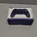 CHEREEKI Wireless Controller for PS4 with Hall Effect Joystick 2 Macro Buttons Vibration Feedback Motion Sensor 1000 mAh Battery Touchpad 3.5mm Headphone Jack Black