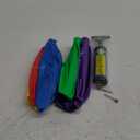 Amor Present 6PCS Playground Ball, 8.5 Inches Bouncing Kick Ball for Kids, Giant Rubber Dodgeballs with Hand Air Pump, for Indoor Outdoor (Medium)