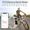 Zeacool Fitness Tracker with 24/7 Heart Rate, Blood Oxygen, Blood Pressure Sleep Monitor, Activity Trackers, 5 ATM Waterproof, Step Calorie Counter, Pedometer, Health Smart Watch for Women, Men