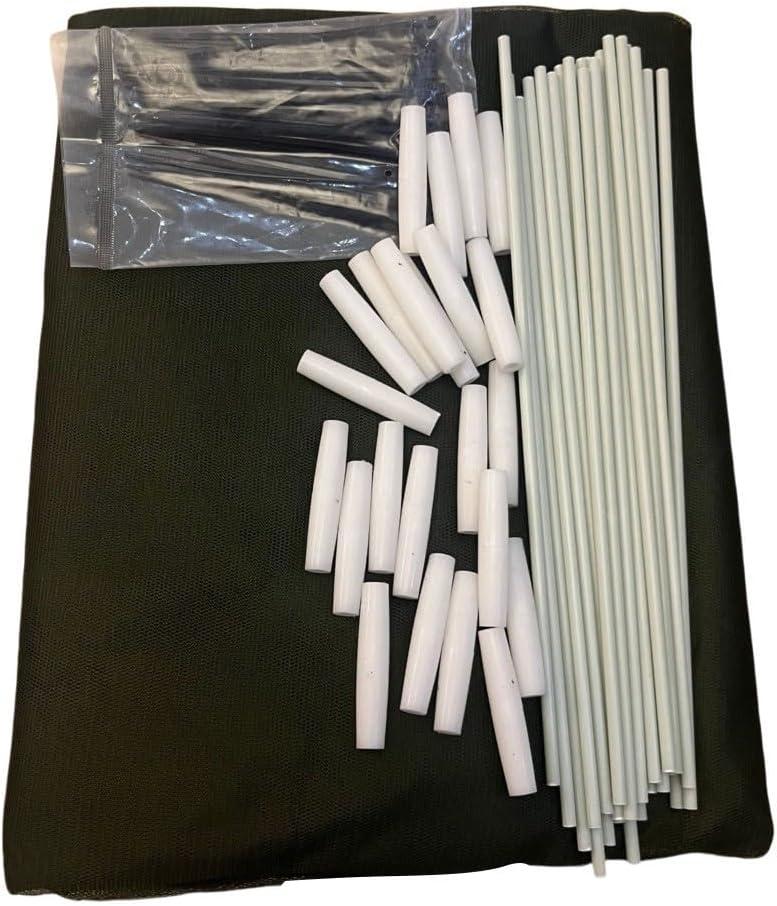 Bird Netting For Garden Protection With Arch Bracket - Greenhouse Tomato Protective Cover Garden Plant Netting(green 600cm)
