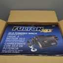 Fulton 500621 XLT Powered Electric Boat Trailer Winch with 15 Foot Winch Strap with Hook, 7,000 lbs. Capacity, Wireless Remote Included