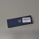 Mens Square Plastic Reading Glasses 2.50 in Classic Black