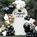 Graduation Decorations 2026 - Class of 2026 6.6Ft Arch Backdrop Kit - Grad Photo Party Decor Supplies for College High School Yard Garden