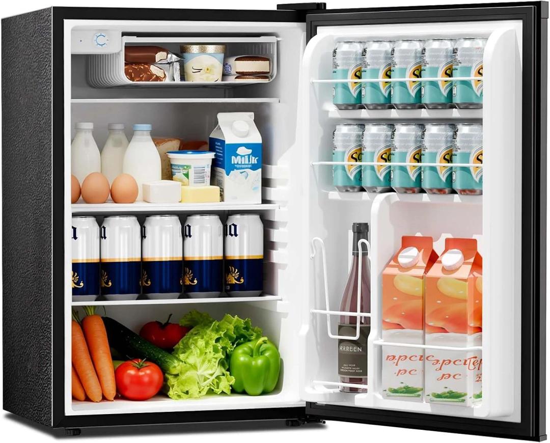 4.5 Cu.ft Mini Fridge with Freezer 58128RRE1, 20.28"D x 22.05"W x 31.5"H