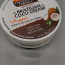 Palmer's Coconut Oil Formula Brazilian Coco Cream with Vitamin E, 8.8 Fl Oz, Whipped Bum, Bust & Body Cream, Helps with Skin Tightening & Firming