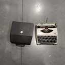 Manual Typewriter,1980s Traditional Portable Vintage Typewriter Deeply Restored,Manual Typewriter for Writing,Letters and Vintage Collectible Present,Classic Retro Manual Typewriter