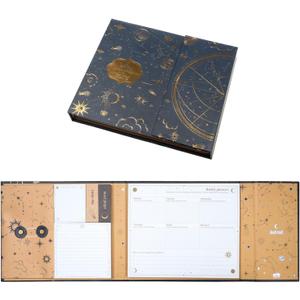 Grupo Erik Weekly Planner & Sticky Notes Set - Astral | 5 Notepads In Different Sizes & Envelope | Cute Sticky Notes, Cute Stationery Gifts Under 15 Pounds