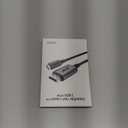 acer USB C to HDMI Cable for Home Office 6.6FT (4K@60Hz), Thunderbolt 4/3 Compatible, High-Speed Type C to HDMI 2.0 Braided Cord for MacBook Neo, iPhone 17/16 Pro/Max, iPad Pro, Galaxy S25, Surface