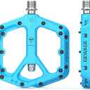 Mountain Bike Pedals - 9/16" Nylon Fiber Bicycle Flat Pedals -Bicycle Platform Pedals for Road Mountain BMX MTB Bike