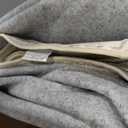 Beige 8x10 Living Room Rug, Non Slip Neutral Area Rug for Bedroom, Nursery