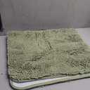Arotive Bathroom Rugs 34x21, Extra Soft Absorbent Shaggy Chenille Bath Rugs, Machine Washable Rubber Backing Non-Slip Bath Mats for Bathroom Floor Tub and Shower, Home Decor Accessories, Sage Green