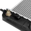 KUIPERAUTO Aluminum Radiator W/Oil Cooler Compatible for 2004-2010 Chevrolet Malibu Compatible for 2005-2010 Pontiac G6 Compatible for 2007-2008 Saturn Aura 3.5L 3.9L V6 Replace# CU2727 CU2851