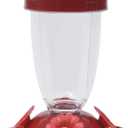 Perky-Pet 135TF Perkys Finest 16 oz Plastic Top Fill Hummingbird Feeder, Red