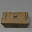 Mega Handles Buena Dummy Door Knob - 2 Pack Heavy Duty Gold Door Knob, Non-Turning Dummy Door Knobs for Hallway Closet & French Doors, Single Side, Fits All Standard Door Sizes - Satin Brass