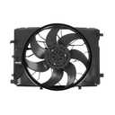 621-373 Radiator Cooling Fan 1.8L 3.0L 3.5L Compatible with C250 C300 C350 E350 GLK250 GLK350 SLK250 SLK300 2008-2017 A2049066802 A2045000293