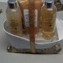 Gift Baskets for Women, Body & Earth Gift Set with Jasmine & Honey Scent Includes Bubble Bath, Hand Cream, Holiday Gift Baskets, Bath and Body Gift Sets for Women, Happy New Year Gifts