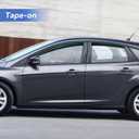 Window Visors Rain Guards Shield for 2012-2018 Ford Focus Sedan & Hatchback, Out-Channel Window Vent Wind Deflectors Visors Shades for 12-18 Focus (Not for Focus RS & ST)