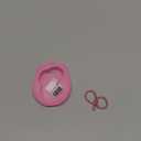 JCHPINE Silicone Case Replacement for Tamagotchi Uni, Screen Protector for Tamagotchi Uni Band Pet Accessories (Pink Silicone Case and Screen Film)