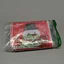 HRX Package 50pcs Christmas Treat Bags Drawstring, 5.8x9x2.4inch Small Christmas Gift Bags for Holiday Goodie Candy Cookie gift giving (Red Green)