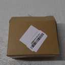 Set of 4 Nature Wood Furniture Leg, 4 Inch Round Sofa Feet Replacement Legs, Chair Bed Closet Cabinet Furniture Feet with Metal Mounting Plates,Screws, Floor Protector Pads for Table Couch