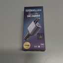 Retractable Car Charger, 4 in 1 Retractable Car Charger 66W with Cord 2.6ft, Retractable Cables and USB Ports Car Adapter Compatible with iPhone15/14 Pro (Dual Lightening)